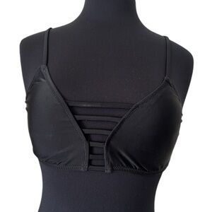 Express black bikini, top size large